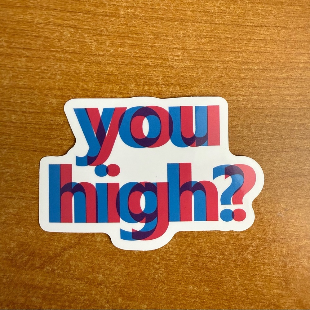 Colorful Typography Sticker‎